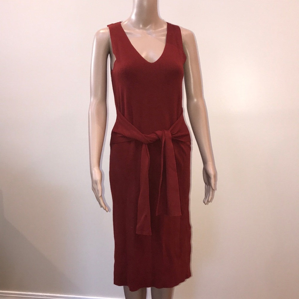 Knit sweater dress
